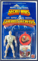 Iceman from Secret Wars - Europe manufactured by Mattel [Front]