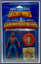 Spider-Man (Red) from Secret Wars - Basic Series manufactured by Mattel [Front]
