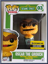 Oscar the Grouch (Yellow) from Sesame Street - Pop! Vinyl Figures manufactured by Funko [Front]