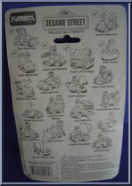 Oscar's Junk Yard Heap from Sesame Street - Basic Series manufactured by Playskool [Back]