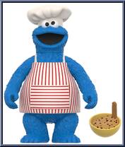 Chef Cookie Monster from Sesame Street - ReAction Figures manufactured by Super7 [Loose]