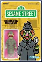 Sherlock Hemlock from Sesame Street - ReAction Figures manufactured by Super7 [Front]
