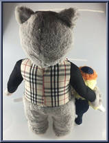 Rolfe & Earl (Rock-afire Explosion) from Showbiz Pizza Place - Plush manufactured by Showbiz Pizza Place [Loose]