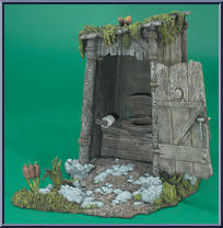 Outhouse from Shrek - 3" Scale manufactured by McFarlane [Loose]