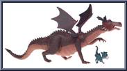 Fire Breathin' Dragon from Shrek 2 - Basic Series manufactured by Hasbro [Loose]