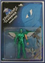 Flashback (with Backlash) from SilverHawks - Basic Series manufactured by Kenner [Front]