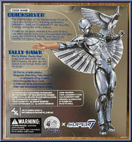 Quicksilver from SilverHawks - Basic Series manufactured by Ramen Toy [Back]