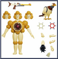 Mo-Lec-U-Lar from SilverHawks - Ultimate manufactured by Super7 [Loose]