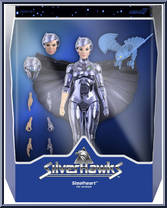 Steelheart (Toy Version) from SilverHawks - Ultimate manufactured by Super7 [Front]