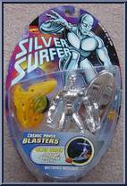 Silver Surfer from Silver Surfer - Cosmic Power Blasters manufactured by Toy Biz [Front]