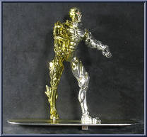 Silver Surfer (Sun Powered) from Silver Surfer - Space Racers manufactured by Toy Biz [Loose]