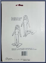 Girl #2 from Simplicity Fashion Designer Dolls - Basic Series manufactured by Lanard Toys [Back]