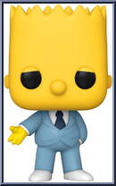 Gangster Bart from Simpsons - Pop! Vinyl Figures manufactured by Funko [Loose]