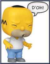 Homer (D'oh!) from Simpsons - Pop! Vinyl Figures manufactured by Funko [Loose]