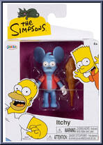 Itchy from Simpsons - Mini manufactured by Jakks Pacific [Front]