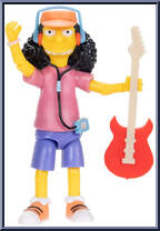 Otto (Guitar) from Simpsons - Basic Series manufactured by Jakks Pacific [Loose]