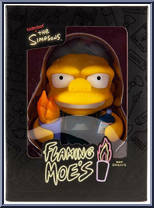 Flaming Moe from Simpsons - Mini manufactured by Kidrobot [Front]