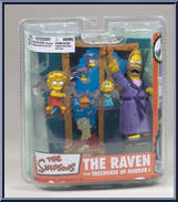 The Raven (Treehouse of Horror 1) from Simpsons - Series 2 manufactured by McFarlane [Front]