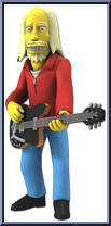 Tom Petty from Simpsons - Series 5 manufactured by Neca [Loose]