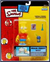 Bart (Brain Freeze) from Simpsons - Series 16 manufactured by Playmates [Loose]