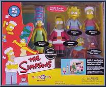 Simpson Family Christmas Action Figure