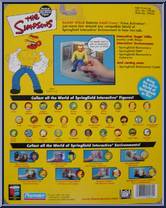 Ragin' Willie from Simpsons - Series  8 manufactured by Playmates [Back]