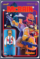 Scoey (McBain) from Simpsons - ReAction Figures manufactured by Super7 [Front]