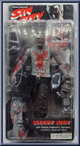 Marv (Bloody) from Sin City - Black & White manufactured by Neca [Front]