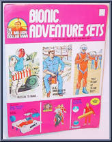 O.S.I. Undercover Assignment from Six Million Dollar Man - Bionic Adventures Set manufactured by Kenner [Back]