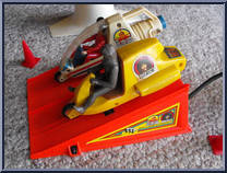 Dual Launch Drag Set from Six Million Dollar Man - Accessories manufactured by Kenner [Loose]