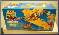 Outrider (with Commander Rex Kling) from Sky Commanders - Vehicles manufactured by Kenner [Front]