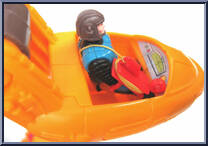 Vector Command (with General Mike Summit) from Sky Commanders - Playsets manufactured by Kenner [Loose]