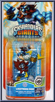 Lightning Rod from Skylanders - Giants - Series 2 manufactured by Activision [Front]
