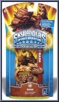 Bash (Brown) from Skylanders - Spyro's Adventure - Single Packs manufactured by Activision [Front]