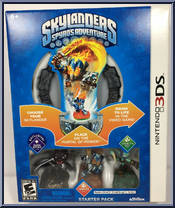 Dark Spyro / Ignitor / Stealth Elf (3DS) from Skylanders - Spyro's Adventure - Starter Packs manufactured by Activision [Front]