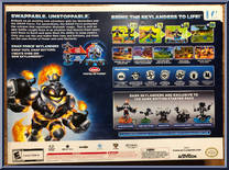 Dark Edition (Wii) from Skylanders - Swap Force - Starter Packs manufactured by Activision [Back]