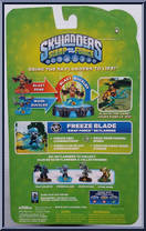 Freeze Blade from Skylanders - Swap Force - Swap Force manufactured by Activision [Back]