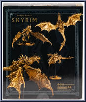 Alduin (Gold) from Skyrim - Basic Series manufactured by McFarlane [Back]