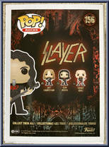 Tom Araya from Slayer - Pop! Vinyl Figures manufactured by Funko [Back]