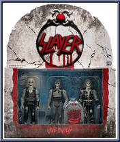 Live Undead (3-Pack) from Slayer - ReAction Figures manufactured by Super7 [Front]