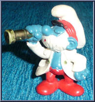 Papa Smurf (Ship Captain) from Smurfs - Papa Smurfs manufactured by Peyo [Loose]