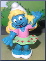 Smurfette (Dancing) from Smurfs - Smurfettes manufactured by Peyo [Loose]