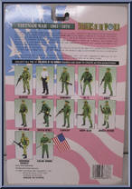 Green Beret from Soldiers of the World - Vietnam War - Gear manufactured by Formative International [Back]