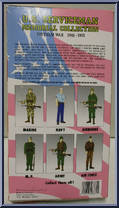 U.S. Serviceman Memorial Collection from Soldiers of the World - Vietnam War manufactured by Formative International [Back]