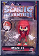 Knuckles from Sonic Adventure - Series 1 manufactured by ReSaurus [Front]