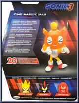 Chao Mascot Tails from Sonic the Hedgehog 3 - Basic Series manufactured by Jakks Pacific [Back]