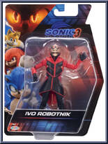 Knuckles from Sonic the Hedgehog 3 - Basic Series manufactured by Jakks Pacific [Front]