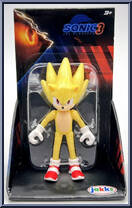Super Sonic from Sonic the Hedgehog 3 - Mini manufactured by Jakks Pacific [Front]