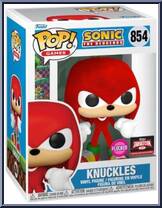Knuckles (Flocked) from Sonic the Hedgehog - Pop! Vinyl Figures manufactured by Funko [Front]