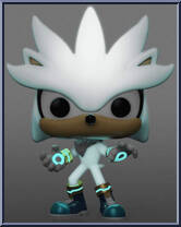 Silver (Glow in the Dark) from Sonic the Hedgehog - Pop! Vinyl Figures manufactured by Funko [Loose]